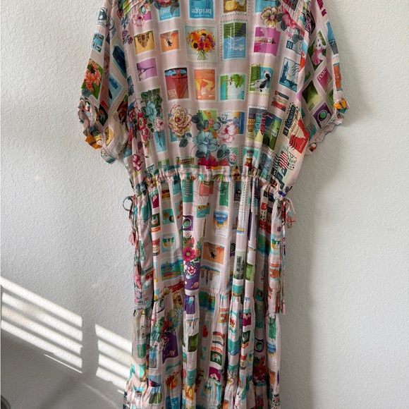 Johnny Was Multicolor SEKAI MARY DRESS - Picture 8 of 10